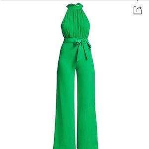 🆕w/tags Alice + Olivia Thelma halter jumpsuit